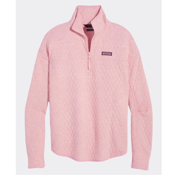 New Vineyard Vines Quilted Dreamcloth Shep Shirt - Palm Beach Heather, Small - Picture 5 of 8